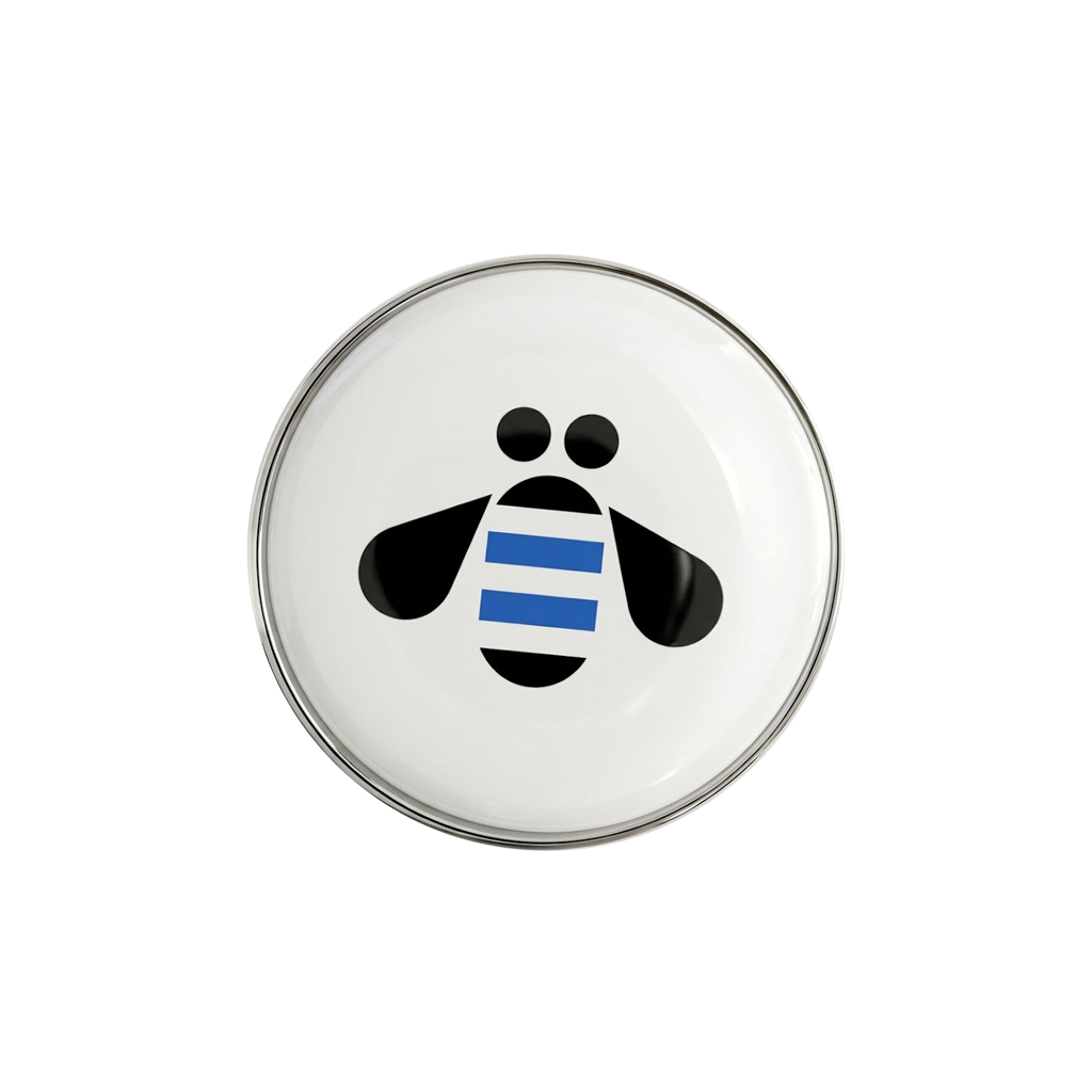 Round Shape Metal Badge