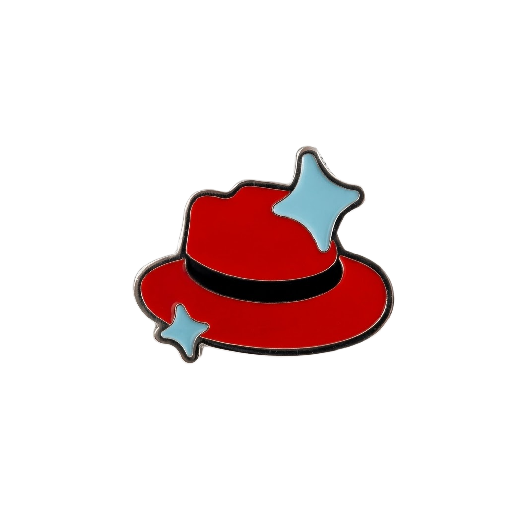 Die Cut Etched Brass Enamel Lapel Pin