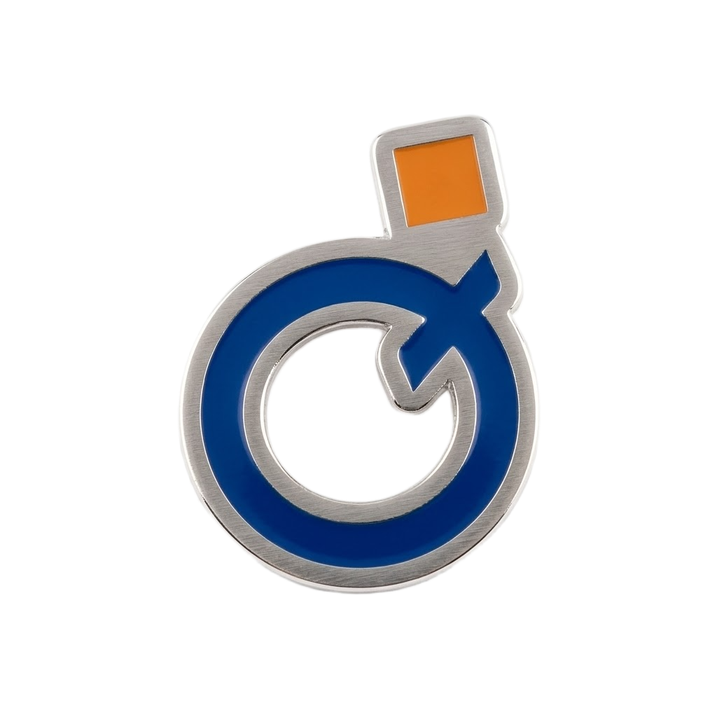 Die Cut Edge Magnet Badge