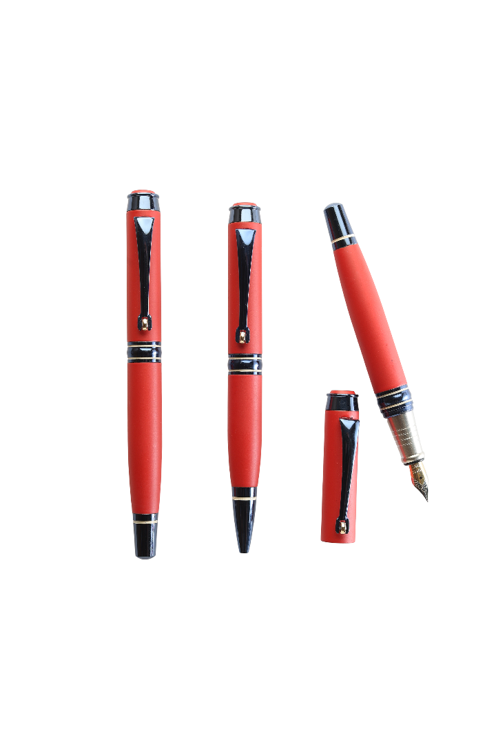 Model No - 008 A Deep, Soft ,Red Colour Pen